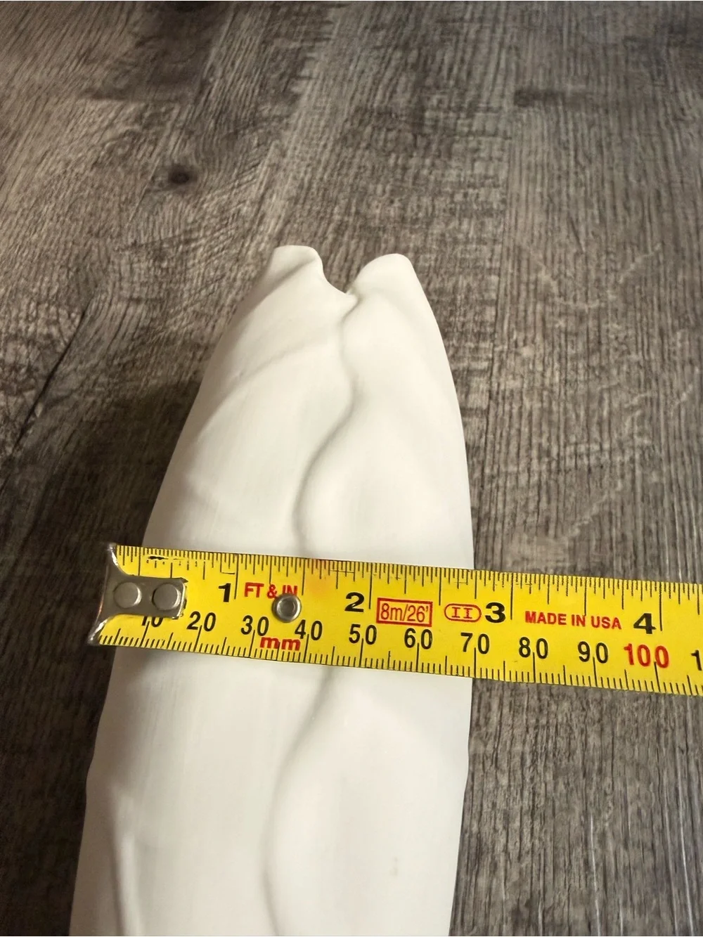 Neutral White Ceramic Leaf Vase Set of 3 - Home Accents